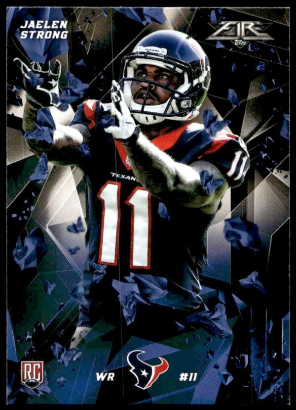 2015 Topps Fire Jaelen Strong Rookies #49 (Front)