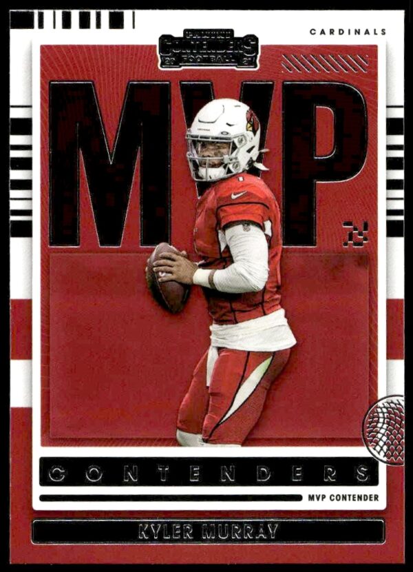 2021 Panini Contenders Kyler Murray MVP Contenders #MVP-KMU (Front)