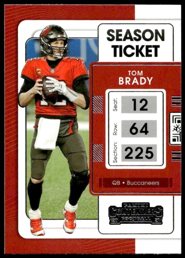 2021 Panini Contenders Tom Brady #91 (Front)