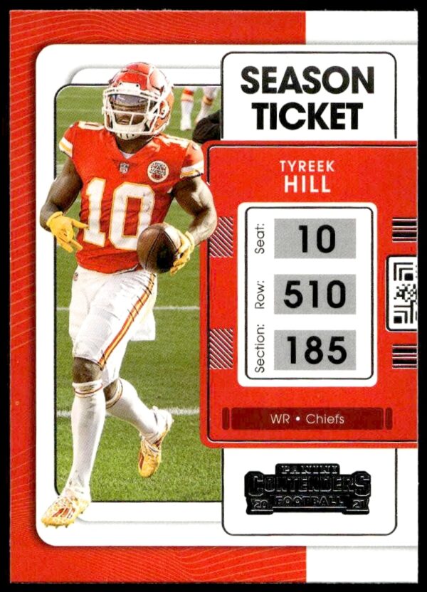 2021 Panini Contenders Tyreek Hill #48 (Front)