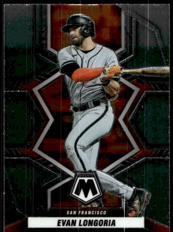 2022 Panini Mosaic Evan Longoria #170 (Front)