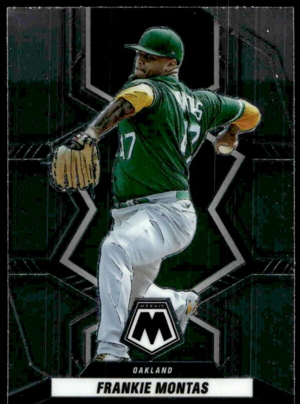 2022 Panini Mosaic Frankie Montas #157 (Front)