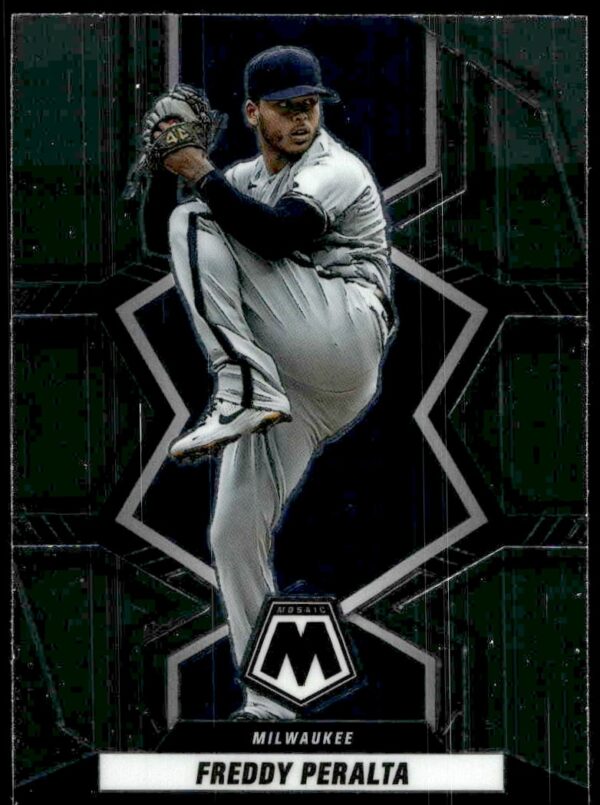 2022 Panini Mosaic Freddy Peralta #119 (Front)