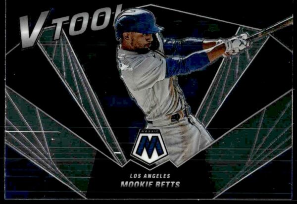 2022 Panini Mosaic Mookie Betts V Tool #VT-2 (Front)
