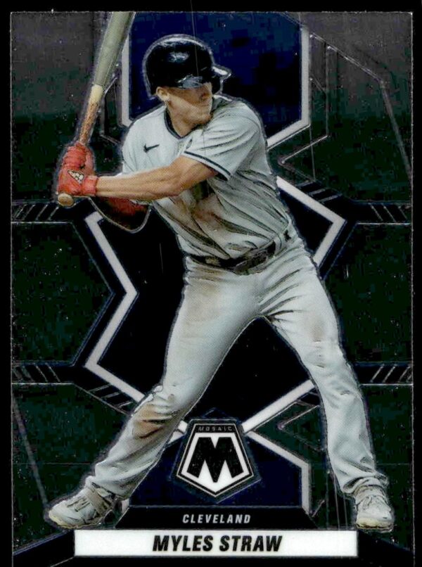 2022 Panini Mosaic Myles Straw #41 (Front)