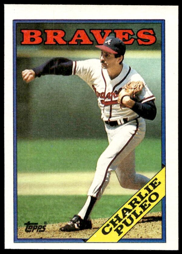 1988 Topps Charlie Puleo #179 Baseball Card Front View Vintage MLB Collectible