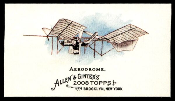 2008 Topps Allen & Ginter Aerodome Mini Pioneers of Aviation #PA5 (Front)