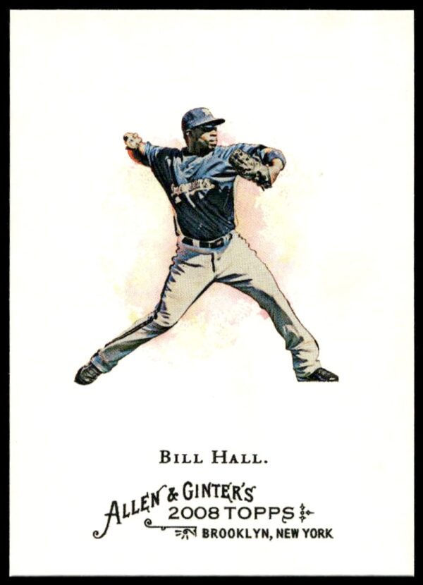 2008 Topps Allen & Ginter Bill Hall #34 (Front)
