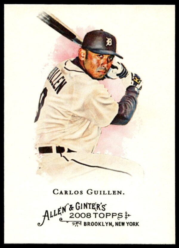 Carlos Guillen 2008 Topps Allen & Ginter baseball card #245 front image.