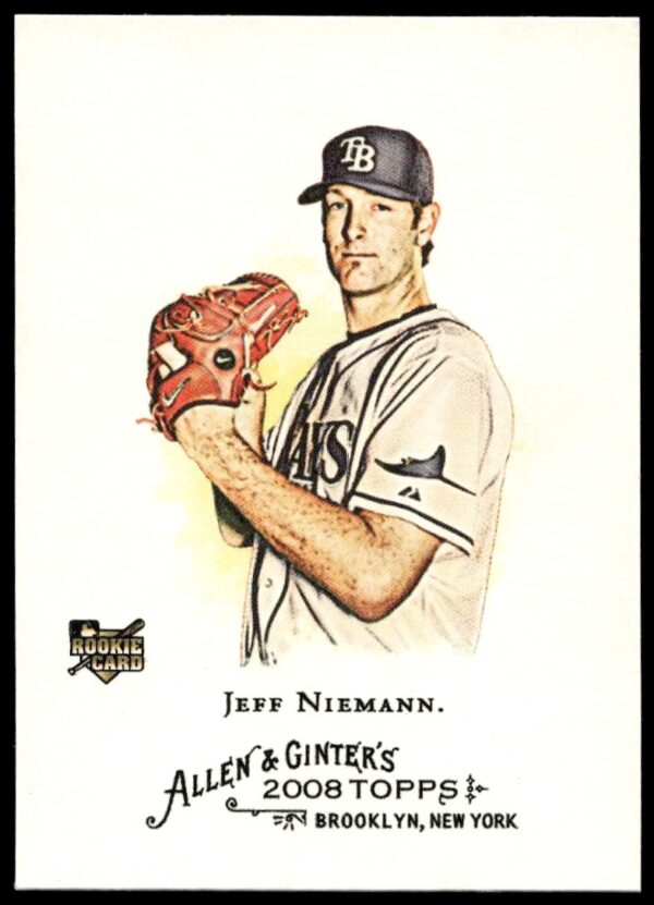 2008 Topps Allen & Ginter Jeff Niemann #117 (Front)