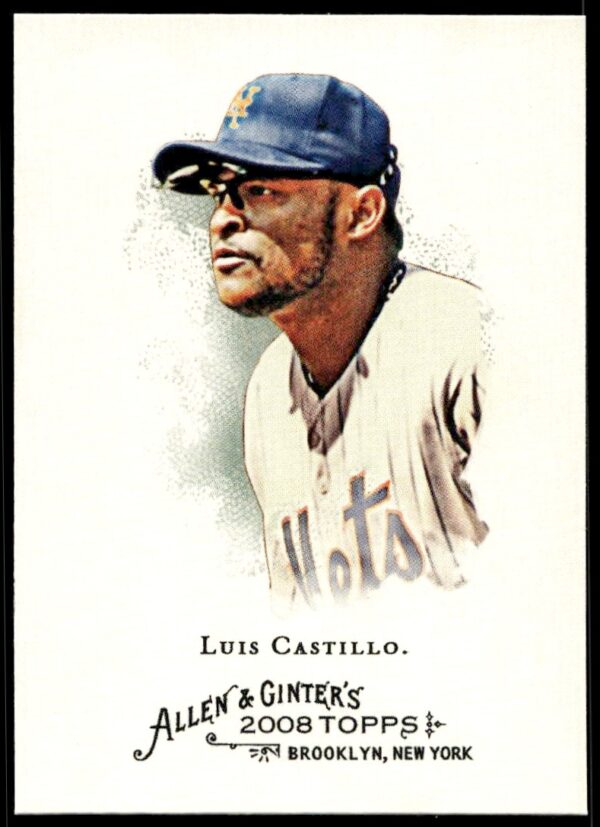 Luis Castillo 2008 Topps Allen & Ginter Card #331 Front View.
