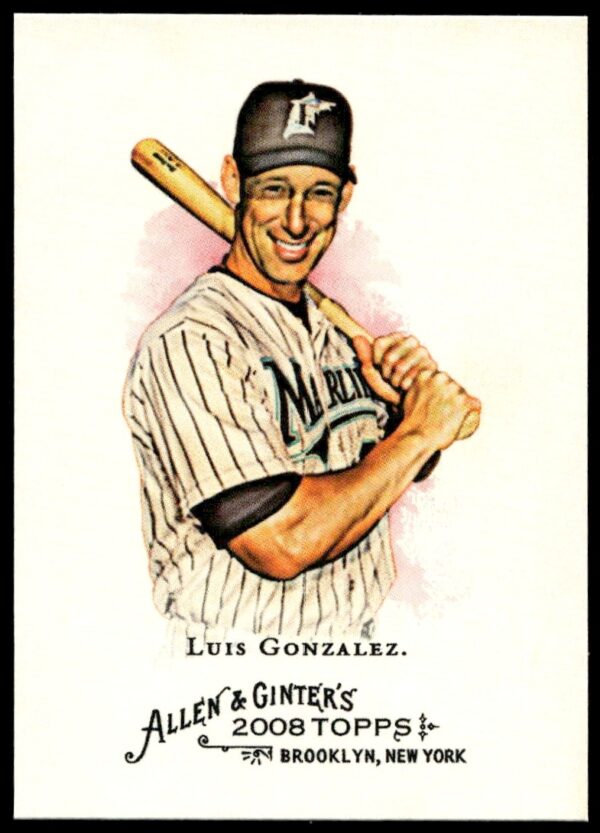 2008 Topps Allen & Ginter Luis Gonzalez #257 (Front)