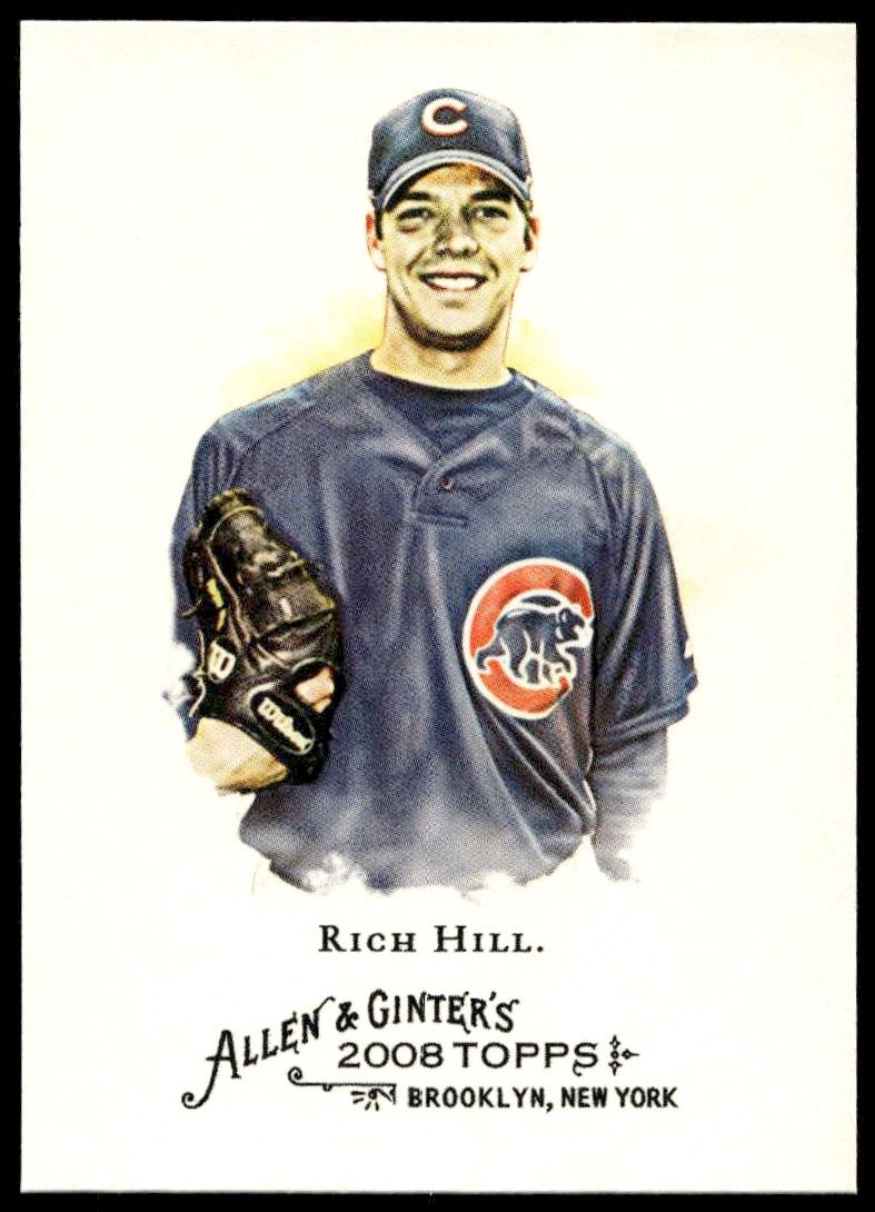 Rich Hill 2008 Topps Allen & Ginter Card #226 Front View