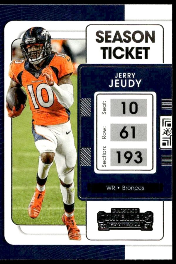 2021 Panini Contenders Jerry Jeudy #29 (Front)