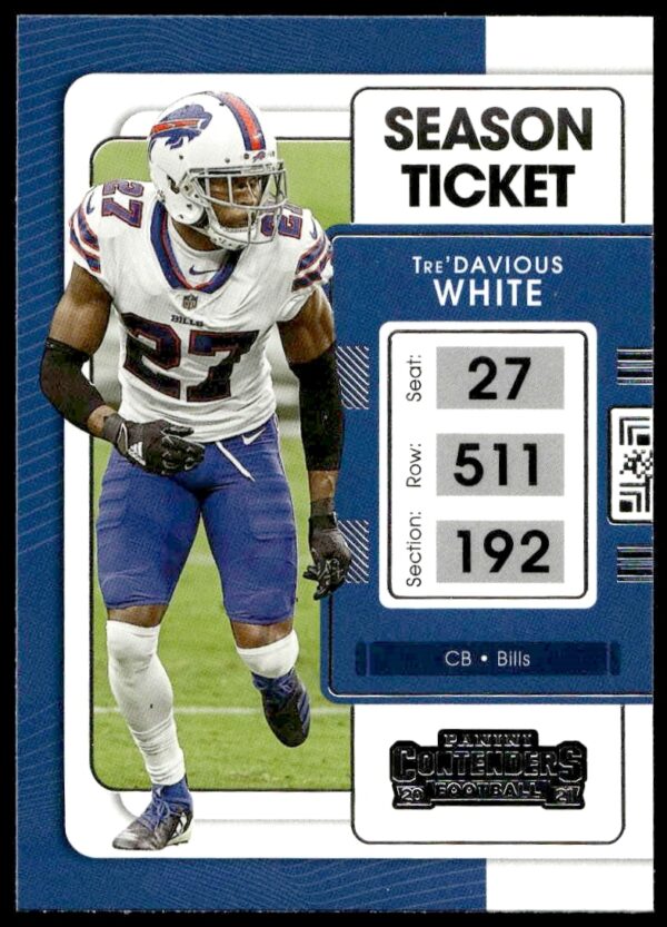 2021 Panini Contenders Tre'davious White #12 (Front)