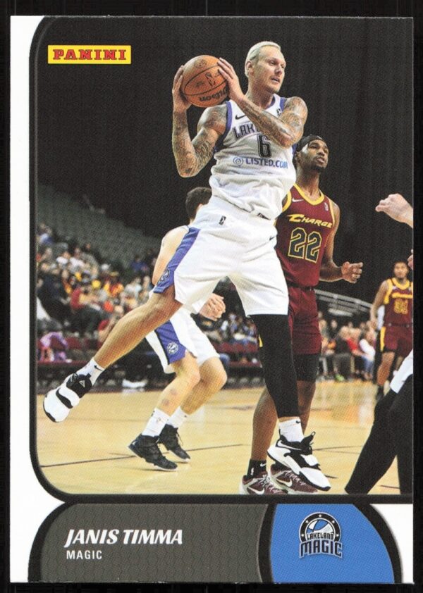 2022 Panini NBA G League Janis Timma #73 (Front)