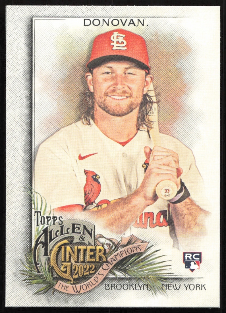 Brendan Donovan 2022 Topps Allen & Ginter Card #248 Front View.