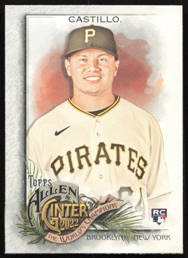Diego Castillo 2022 Topps Allen & Ginter Card #257, front view, baseball design.