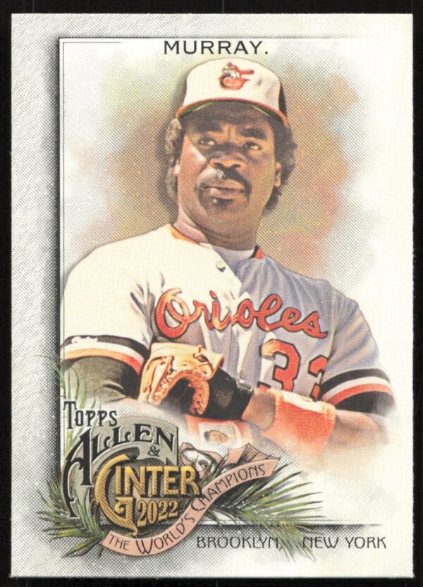 Eddie Murray 2022 Topps Allen & Ginter Card #44 Vintage Portrait