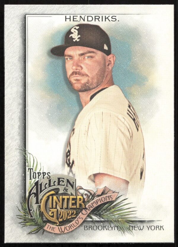 Liam Hendriks baseball pitcher card 2022 - Topps Allen & Ginter #336.
