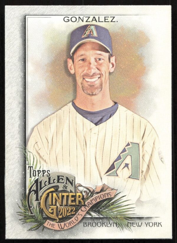 Luis Gonzalez 2022 Topps Allen & Ginter Card #342 Front Image.