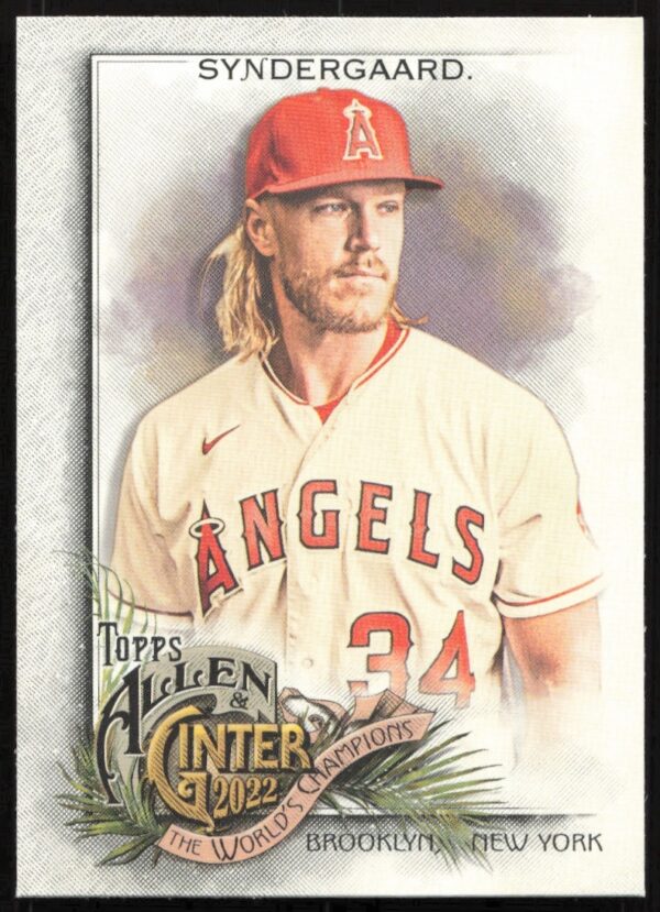 2022 Topps Allen & Ginter Noah Syndergaard Baseball Card #237 Front View