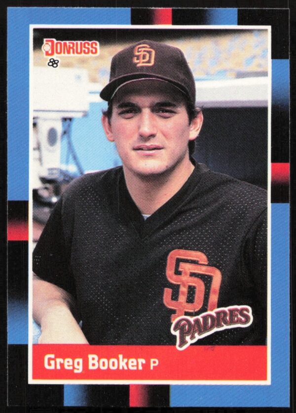 Greg Booker 1988 Donruss Baseball Card #311 Front Image