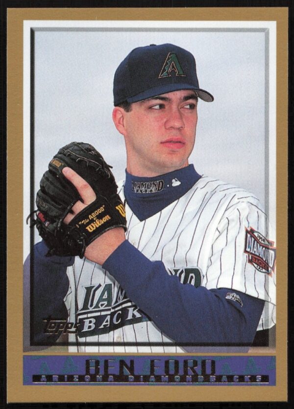 1998 Topps Ben Ford baseball card #469, featuring Ford in action.