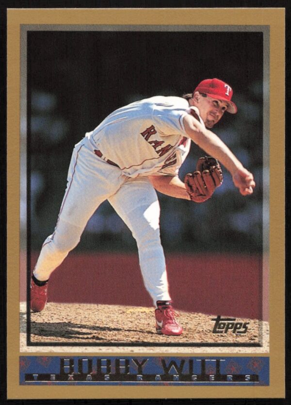 Bobby Witts 1998 Topps Baseball Card #15 featuring pitcher in action.