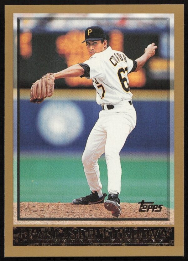 1998 Topps Francisco Cordova Baseball Card #11, Pittsburgh Pirates, Dynamic Action Shot
