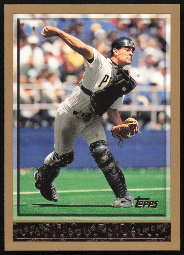 Jason Kendall 1998 Topps Card #304, Pittsburgh Pirates, Mid-Action Pose, Collectors Item.