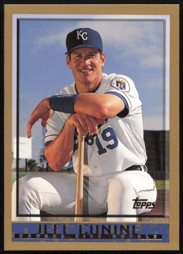 1998 Topps Baseball Card, Jeff Conine #429, Front View, Iconic Stance.