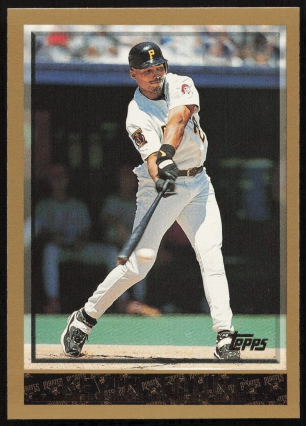 Kevin Young 1998 Topps Card #182, Pittsburgh Pirates Action Pose.