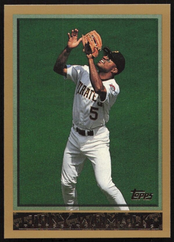 Tony Womack 1998 Topps Baseball Card #105, Pittsburgh Pirates Uniform.