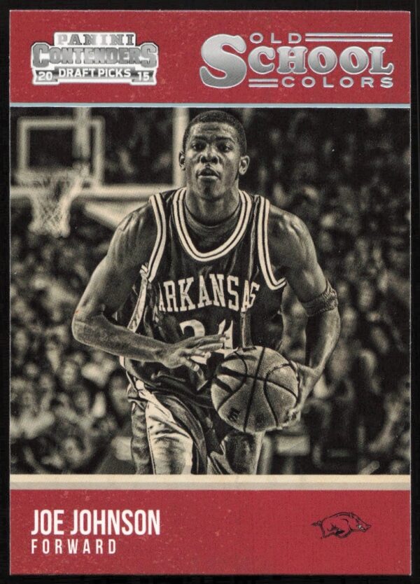 2015 Panini Contenders Draft Picks Joe Johnson Old School Colors #37 (Front)
