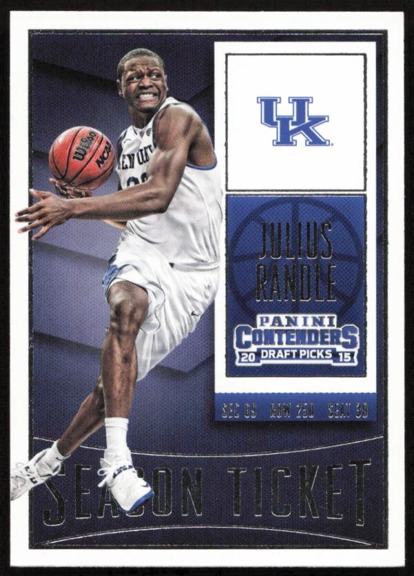 2015 Panini Contenders Draft Picks Julius Randle #52 (Front)