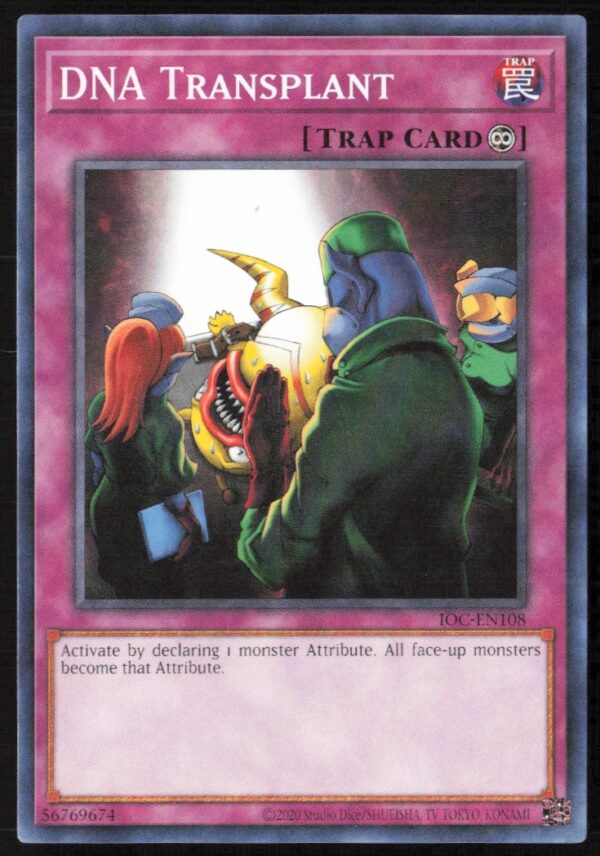 Yu-Gi-Oh! 25th Anniversary DNA Transplant Card Image Front - Spell Effect Highlights.