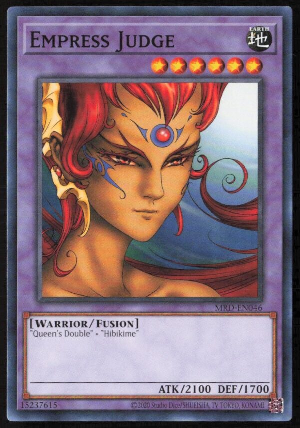 Yu-Gi-Oh! Metal Raiders 25th Anniversary Enpress Judge Card #MRD-EN046 Front Image