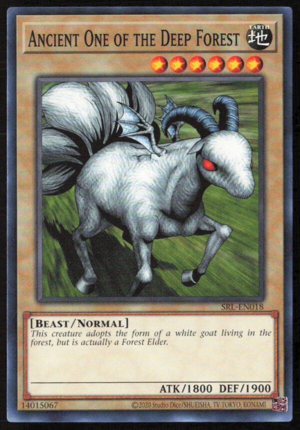 Yu-Gi-Oh! 25th Anniversary Card: Ancient One of the Deep Forest, Spell Ruler Series.