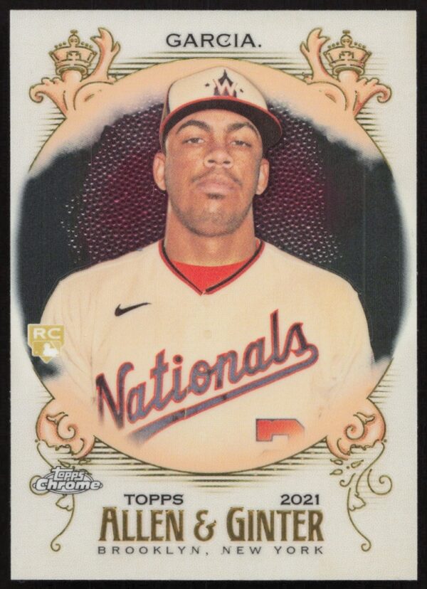 Luis Garcia 2021 Topps Allen & Ginter Chrome Card #76 Front