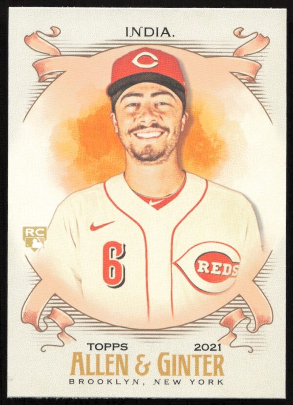 Jonathan India 2021 Topps Allen & Ginter Rookie Card #210 Front.