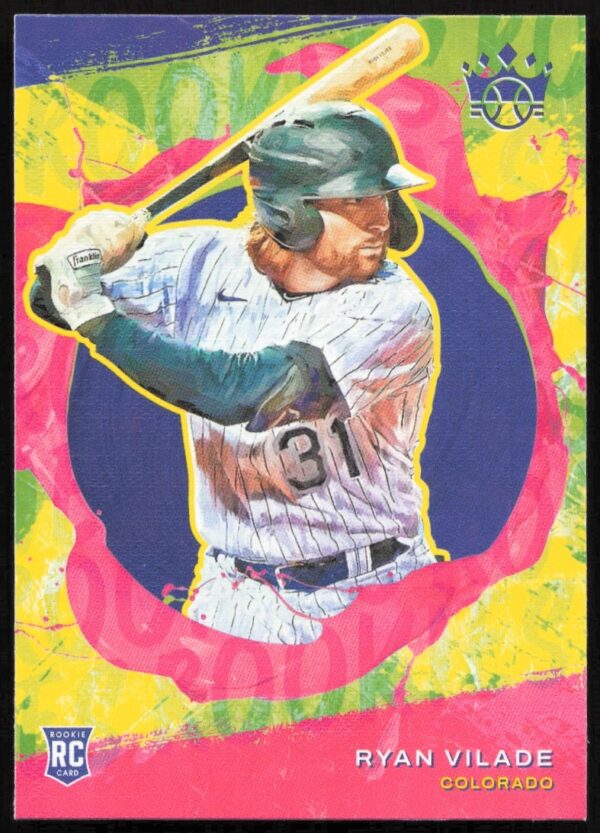 Ryan Vilade 2022 Diamond Kings Card #160 Front - Baseball Trading Card Image