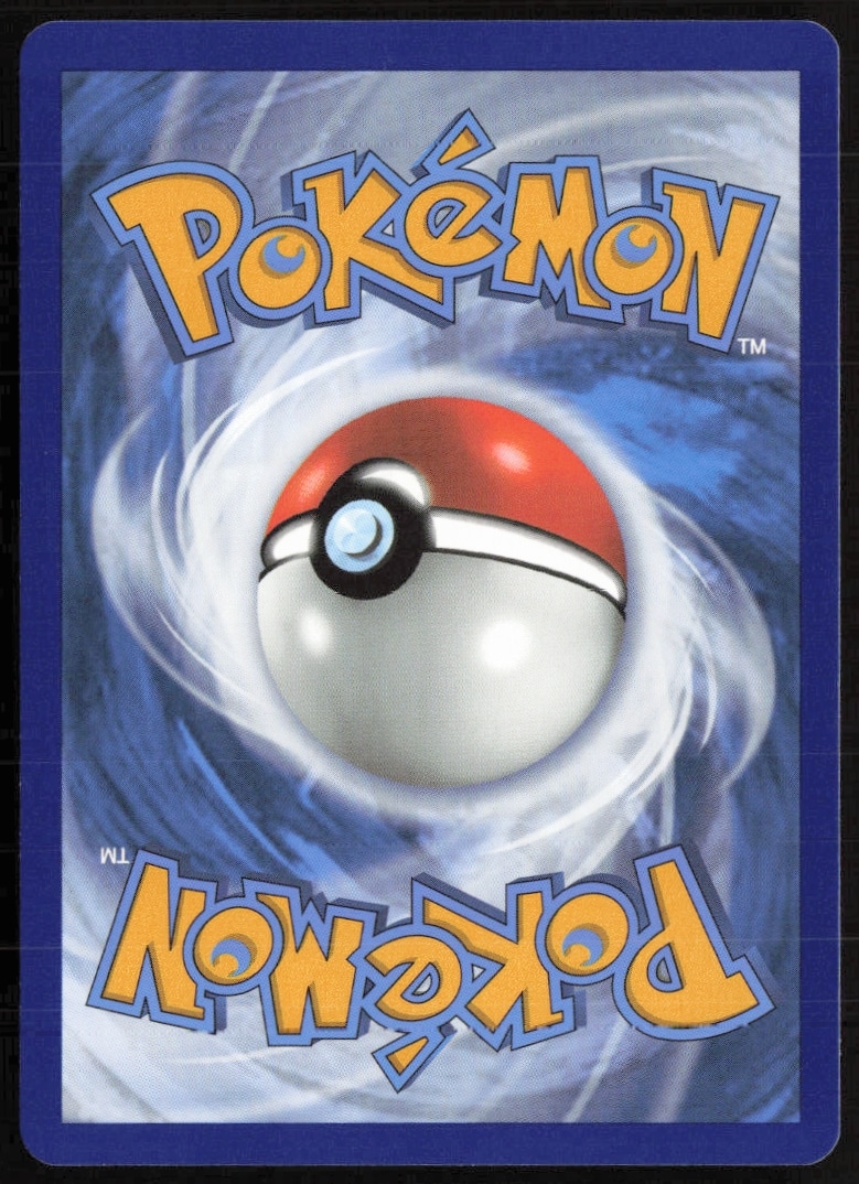 Back of 2022 Pokémon Brilliant Stars Weavile card, featuring classic Poké Ball design.