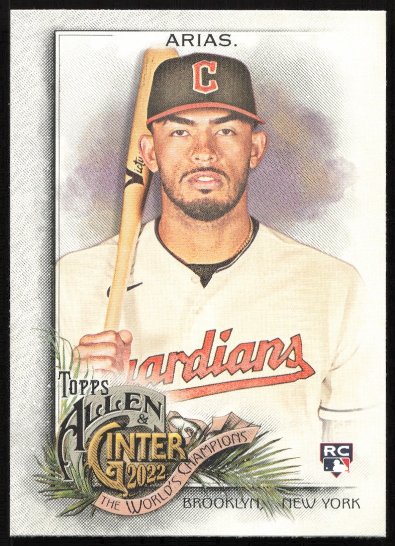 Gabriel Arias 2022 Topps Allen & Ginter Card #264 Front View