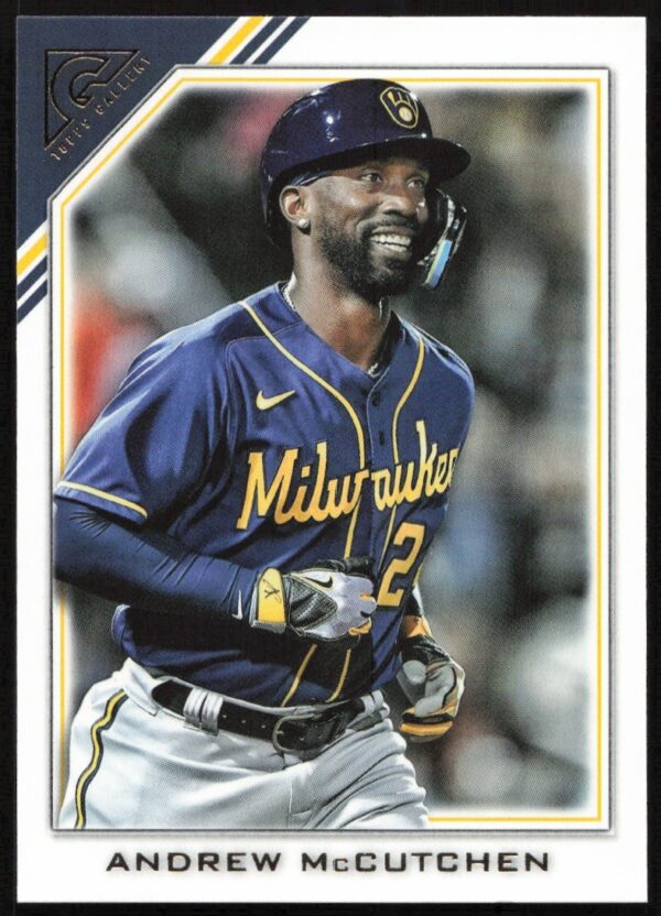 2022 Topps Gallery Baseball Card Andrew McCutchen #175 Front View