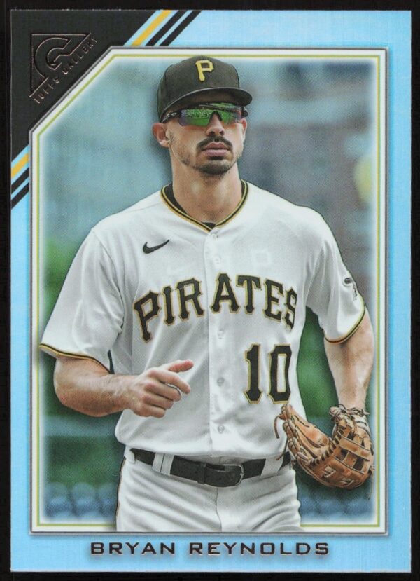Bryan Reynolds 2022 Topps Gallery Rainbow Foil Card #58 with vibrant foil detailing.
