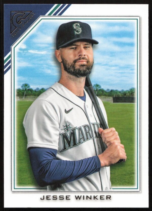 2022 Topps Gallery Jesse Winker Baseball Card #54 Front View