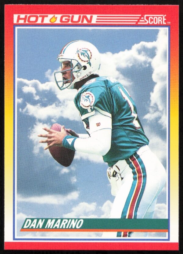 Dan Marino 1990 Score Card #320 Front View, Legendary Dolphins Quarterback.