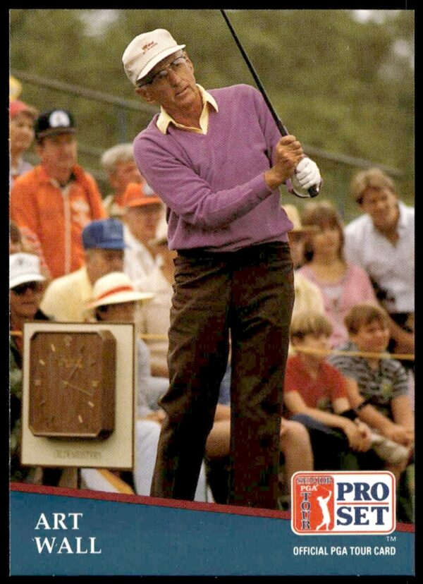 Art Wall 1991 Pro Set PGA Tour Card #205 Front Golf Action Image