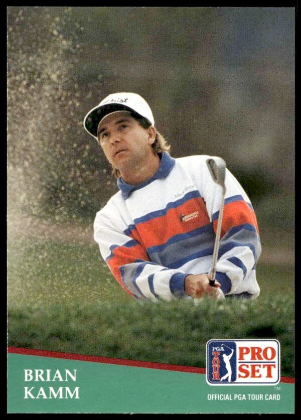 1991 Pro Set PGA Tour Brian Kamm Trading Card #34 Front Image